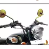 PURE BRASS SIDE MIRROR SET FOR ROYAL ENFIELD BULLET - Image 2